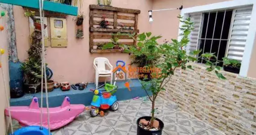 Casa com 7 dormitórios à venda, 280 m² por r$ 636.000,00 - jardim santa cecília - guarulhos/sp