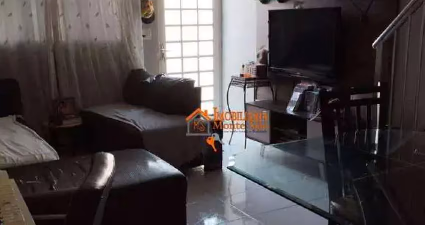 Sobrado com 2 dormitórios à venda, 88 m² por r$ 380.000,00 - cidade serodio - guarulhos/sp
