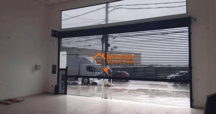Salão para alugar, 210 m² por r$ 8.000,00/mês - jardim presidente dutra - guarulhos/sp