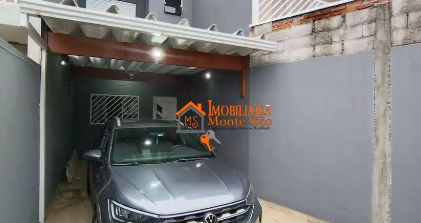 Sobrado com 3 dormitórios à venda, 180 m² por r$ 600.000,00 - jardim bela vista - guarulhos/sp