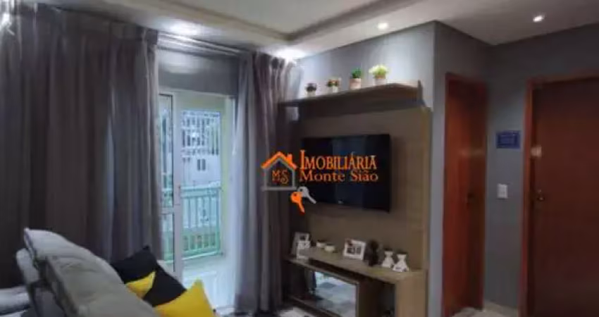 Apartamento com 2 dormitórios à venda, 47 m² por R$ 480.000,00 - Vila Nova Bonsucesso - Guarulhos/SP