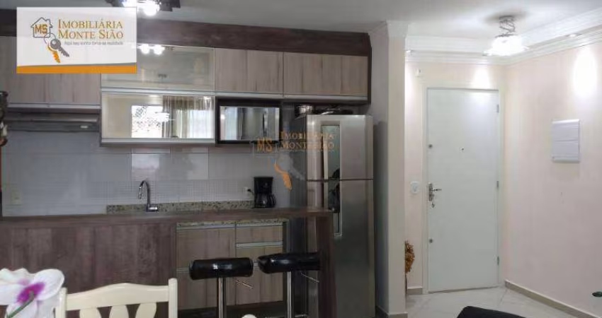 Apartamento com 3 dormitórios à venda, 83 m² por R$ 693.000,00 - Vila Augusta - Guarulhos/SP
