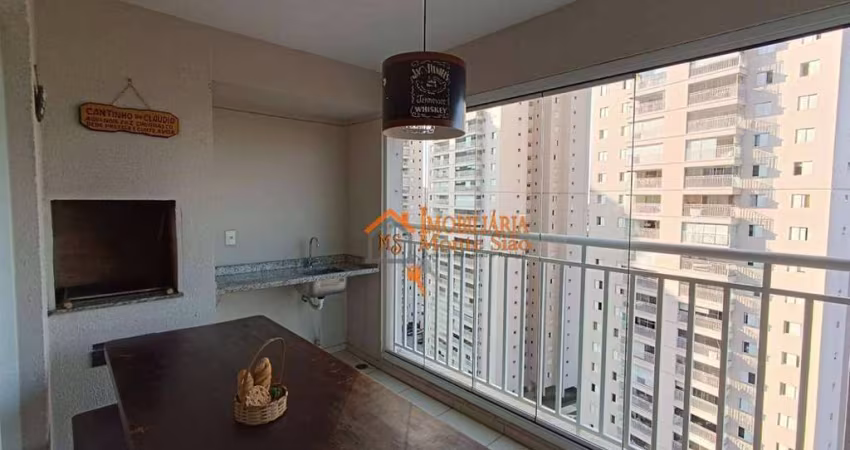 Apartamento com 3 dormitórios à venda, 86 m² por R$ 960.000,00 - Vila Leonor - Guarulhos/SP