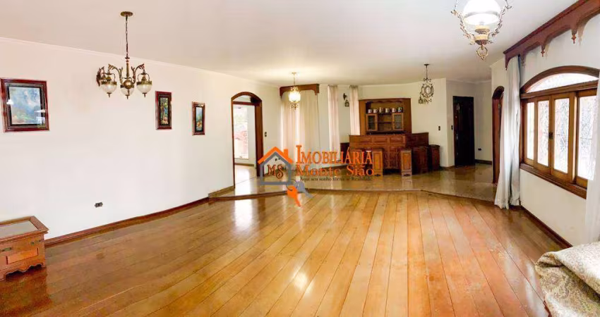 Sobrado com 4 dormitórios à venda, 530 m² por R$ 2.000.000,00 - Vila Galvão - Guarulhos/SP