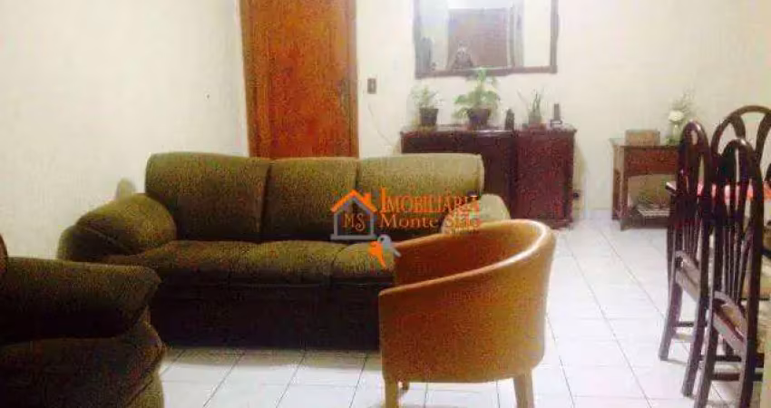 Apartamento com 3 dormitórios à venda, 140 m² por r$ 479.250,00 - jardim guimarães - guarulhos/sp
