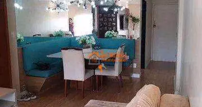 Apartamento com 2 dormitórios à venda, 75 m² por R$ 424.000,00 - Gopoúva - Guarulhos/SP