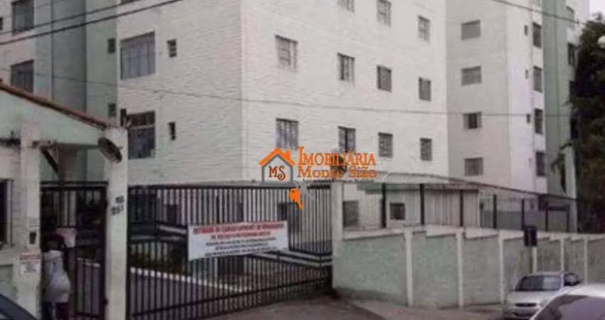 Apartamento com 2 dormitórios à venda, 56 m² por r$ 222.000,00 - parque santo antônio - guarulhos/sp