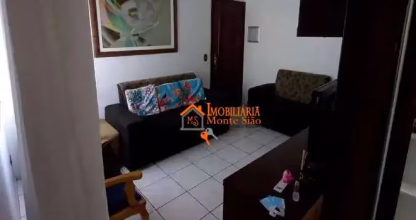 Apartamento com 2 dormitórios à venda, 56 m² por r$ 225.000,00 - jardim iporanga - guarulhos/sp
