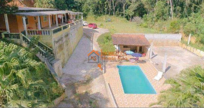 Chácara com 2 dormitórios à venda, 5200 m² por R$ 750.000,00 - Água Azul - Guarulhos/SP