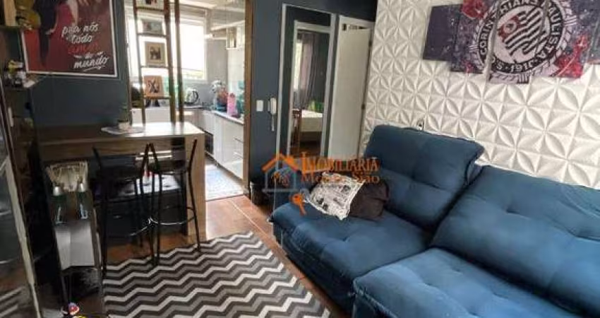Apartamento com 2 dormitórios à venda, 38 m² por R$ 255.000,00 - Jardim Albertina - Guarulhos/SP
