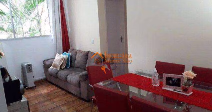 Apartamento para compra no Residencial Club Gaudi Life com 2 dormitórios, 44 m² por R$ 244.000 - Cidade Parque Brasília - Guarulhos/SP