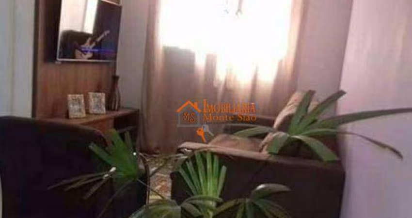 Apartamento para compra no Residencial Club Gaudi Life com 2 dormitórios à venda, 44 m² por R$ 244.000 - Cidade Parque Brasília - Guarulhos/SP