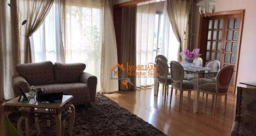 Apartamento com 3 dormitórios à venda, 150 m² por R$ 742.000,00 - Gopoúva - Guarulhos/SP