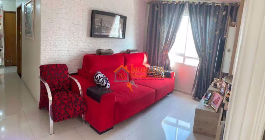 Apartamento com 2 dormitórios à venda, 47 m² por R$ 320.000,00 - Ponte Grande - Guarulhos/SP