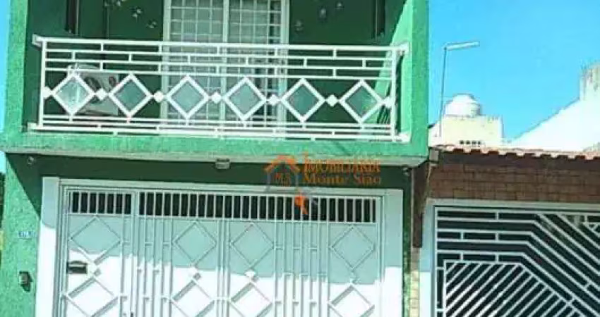Sobrado com 3 dormitórios à venda, 190 m² por R$ 721.000,00 - Jardim Paulista - Guarulhos/SP