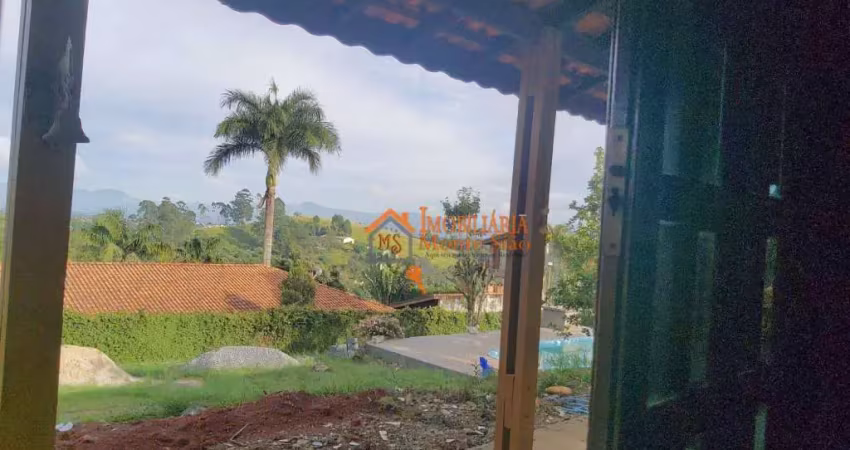 Chácara com 3 dormitórios à venda, 1500 m² por r$ 667.000,00 - recanto alpina - santa isabel/sp