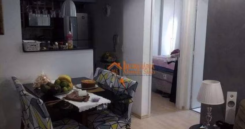 Apartamento com 2 dormitórios à venda, 44 m² por R$ 245.000,00 - Jardim Ansalca - Guarulhos/SP