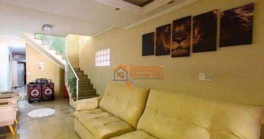 Sobrado com 3 dormitórios à venda, 161 m² por R$ 757.900,00 - Jardim Rosa de Franca - Guarulhos/SP