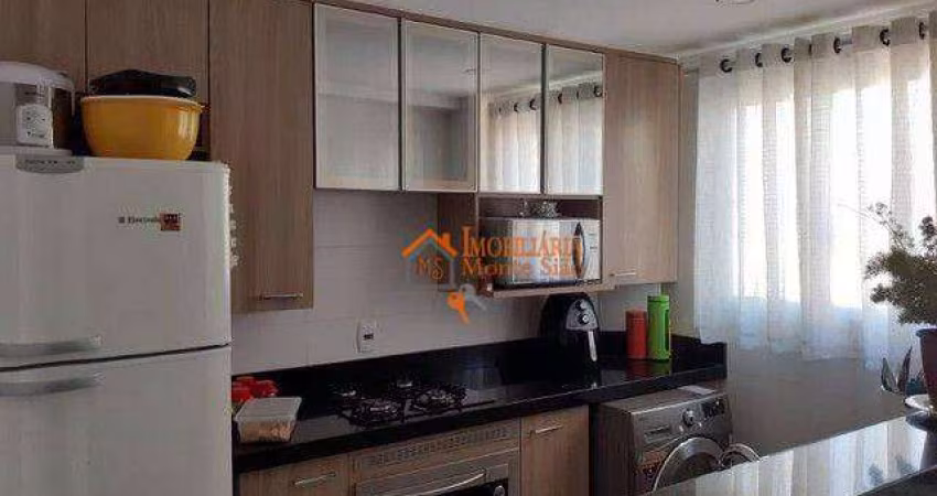 Apartamento com 2 dormitórios à venda, 45 m² por R$ 223.000,00 - Jardim Ansalca - Guarulhos/SP