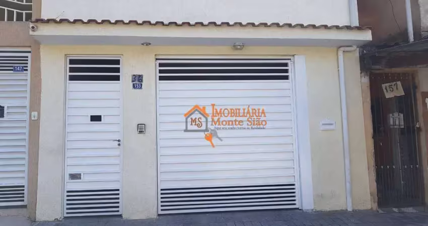 Sobrado com 3 dormitórios à venda por r$ 500.000,00 - jardim santa lídia - guarulhos/sp