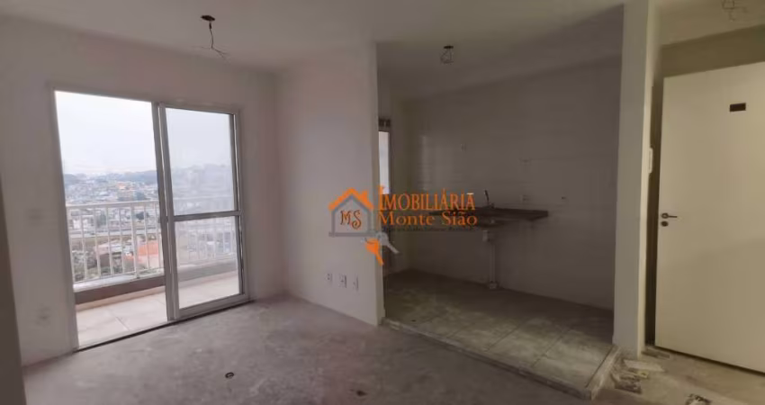 Apartamento com 2 dormitórios à venda, 55 m² por R$ 360.000,00 - Vila Galvão - Guarulhos/SP