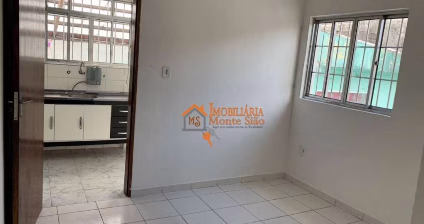 Kitnet com 1 dormitório para alugar, 40 m² por R$ 1.078,00/mês - Jardim Bom Clima - Guarulhos/SP
