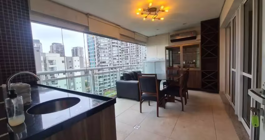 Apartamento com 3 quartos para alugar na Rua Pássaros e Flores, 223, Brooklin, São Paulo