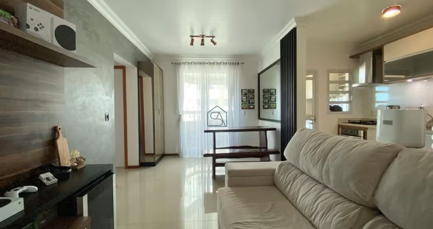 Apartamento com 02 quartos sendo 01 suíte e 02 BWC localizado em Barreiros, São José - SC.