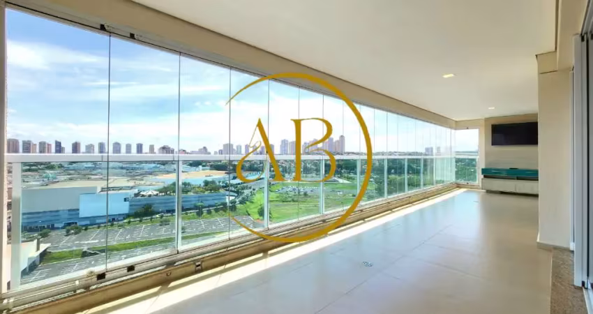 Belíssimo e amplo apto de 186 m² de alto padrão em frente ao parque das artes em ribeirão preto
