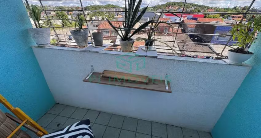 Apartamento com 02 quartos mobiliado em jardim atlântico, olinda/pe