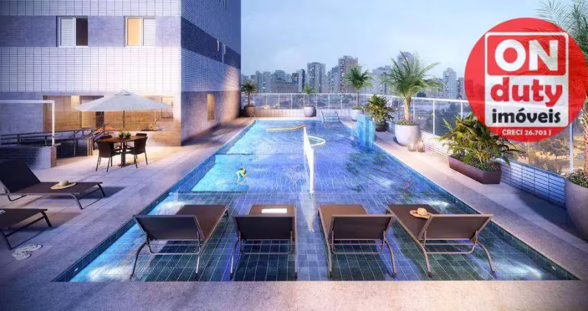 Castell di indaiá apartamento  à venda, 116 m² a partir r$ 1.738.310,00- gonzaga - santos/sp
