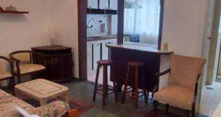 Apartamento, 55 m² - venda por R$ 468.000,00 ou aluguel por R$ 3.665,00/mês - Gonzaga - Santos/SP