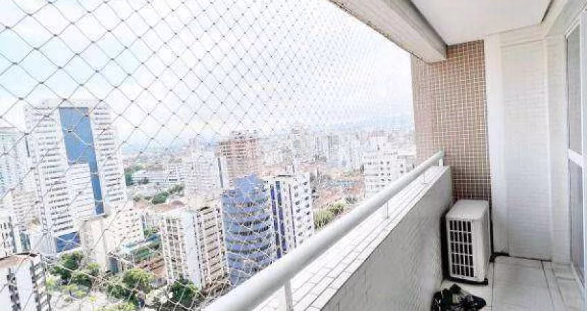 Conjunto para alugar, 88 m² por R$ 7.600,00/mês - Boqueirão - Santos/SP
