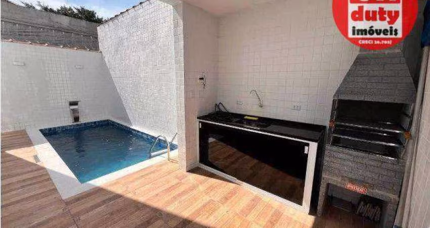 Casa para alugar, 115 m² por R$ 10.000,00/mês - Embaré - Santos/SP