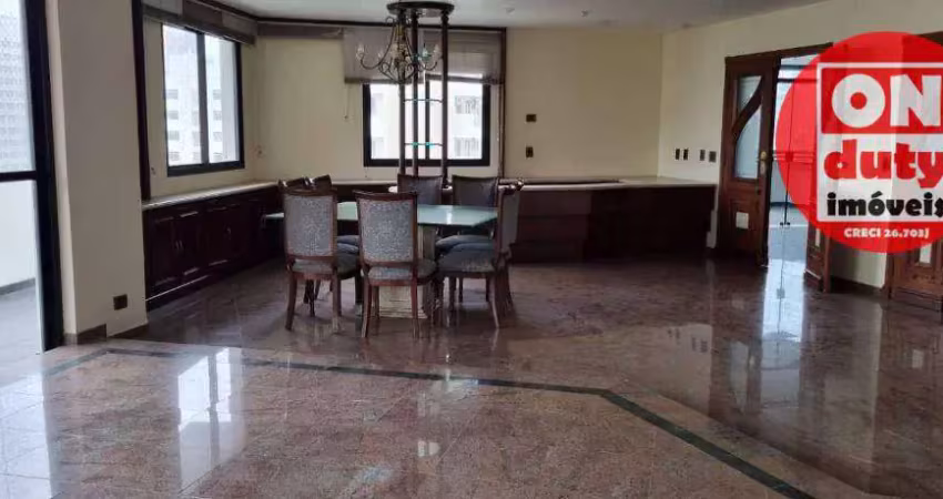 Apartamento com 4 dormitórios à venda, 360 m² por R$ 3.500.000,00 - Embaré - Santos/SP