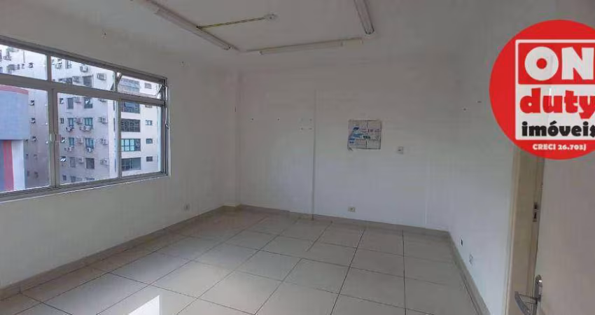 Sala para alugar, 70 m² por R$ 2.900,00/mês - Boqueirão - Santos/SP