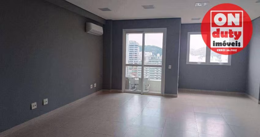 Sala para alugar, 42 m² por R$ 3.600,00/mês - Vila Matias - Santos/SP