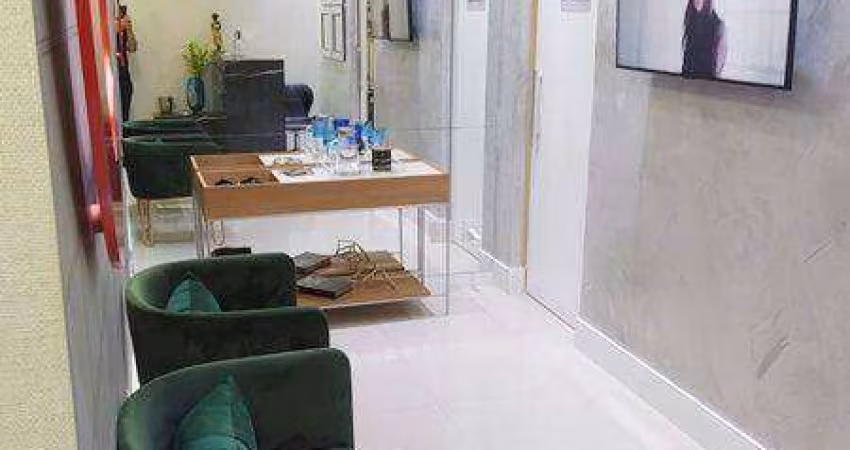 Sala para alugar, 48 m² por R$ 4.000,00/mês - Boqueirão - Santos/SP