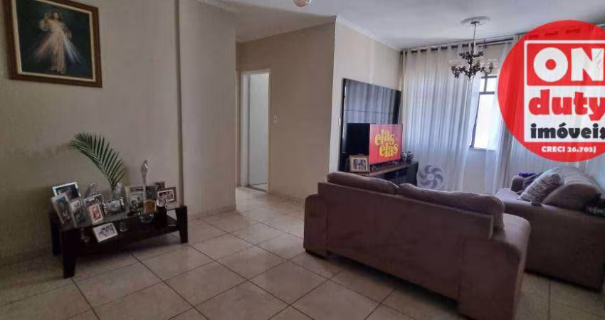 Apartamento com 2 dormitórios à venda, 95 m² por R$ 535.000,00 - Aparecida - Santos/SP