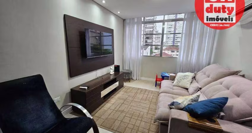 Apartamento à venda, 70 m² por r$ 636.000,00 - aparecida - santos/sp