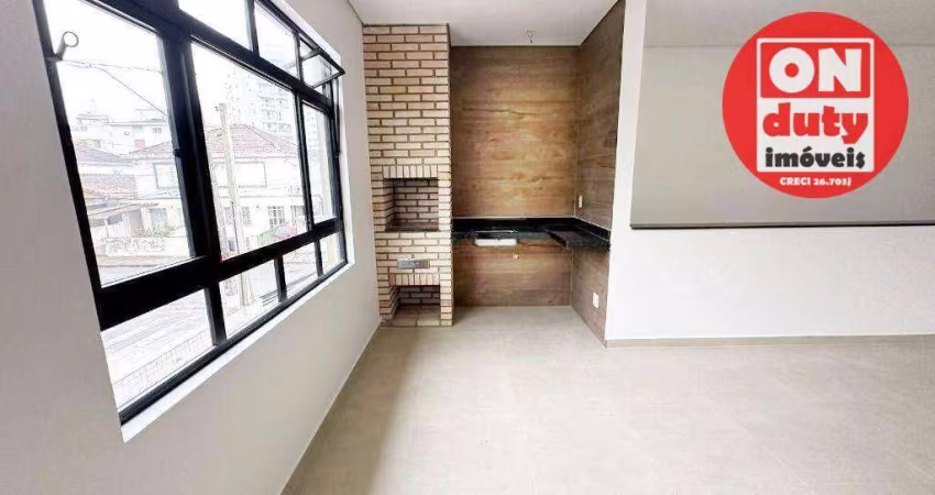 Casa com 2 dormitórios à venda, 80 m² por R$ 690.000,00 - Vila Belmiro - Santos/SP