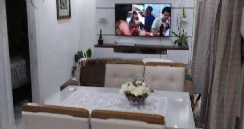 Apartamento com 2 dormitórios à venda, 47 m² por R$ 160.000,00 - Castelo - Santos/SP