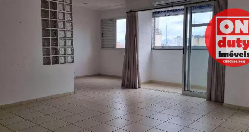 Apartamento à venda, 150 m² por r$ 1.199.000,00 - boqueirão - santos/sp