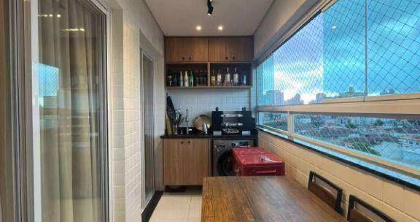 Apartamento com 2 dormitórios à venda, 60 m² por R$ 560.000,00 - Macuco - Santos/SP