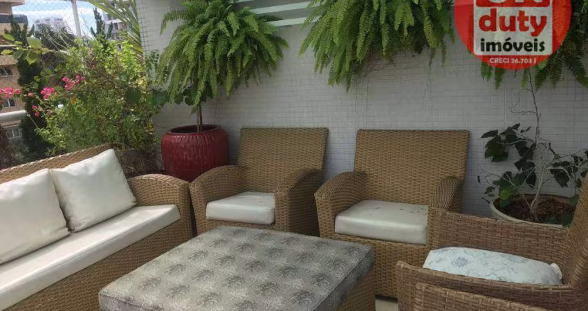 Apartamento Garden com 4 dormitórios à venda, 300 m² por R$ 3.200.000,00 - Aparecida - Santos/SP