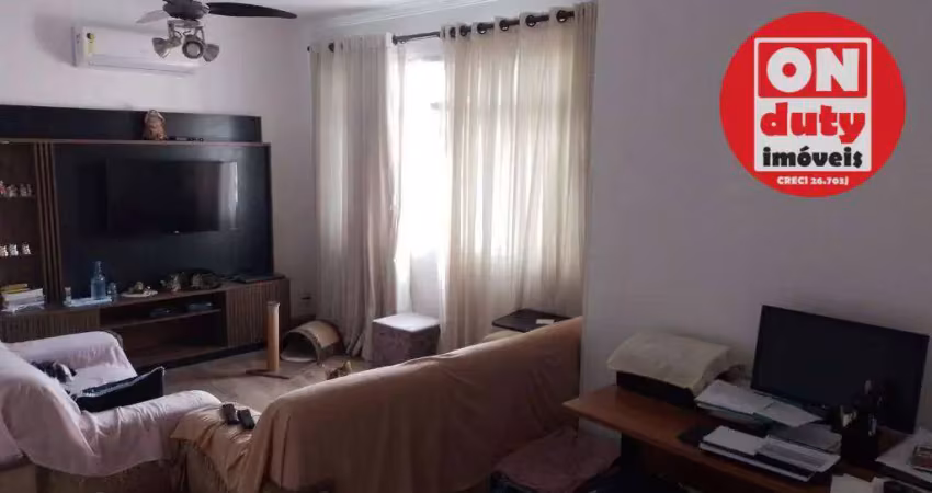 Apartamento com 2 dormitórios à venda, 95 m² por r$ 520.000,00 - embaré - santos/sp