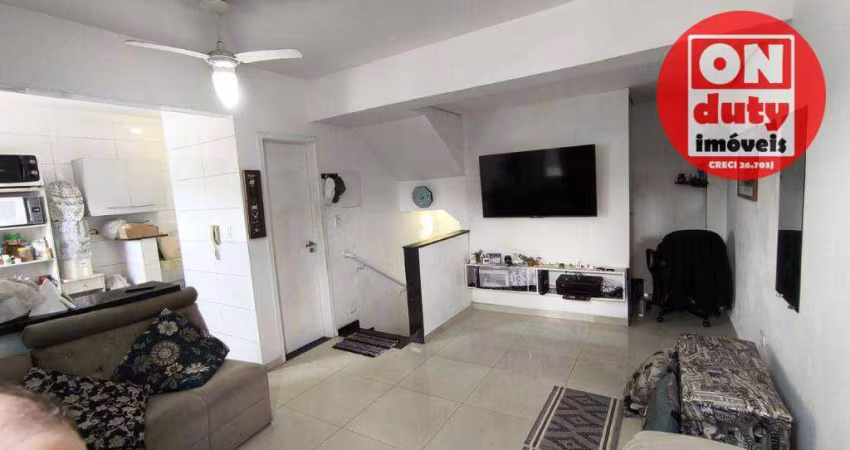 Village com 2 dormitórios à venda, 105 m² por R$ 485.000,00 - Estuário - Santos/SP