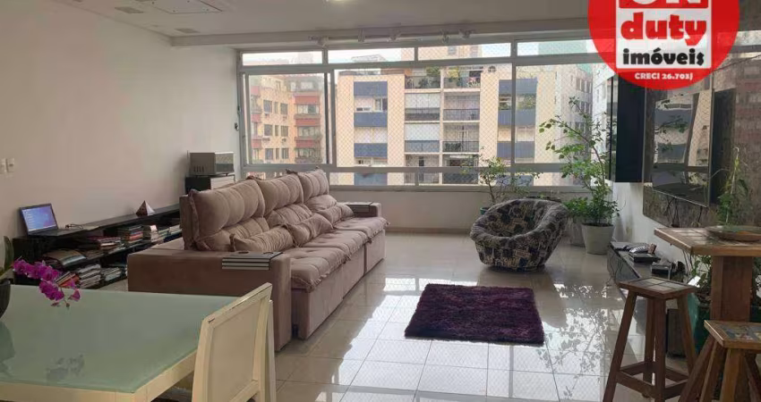 Apartamento com 3 dormitórios à venda, 137 m² por R$ 910.000,00 - Boqueirão - Santos/SP