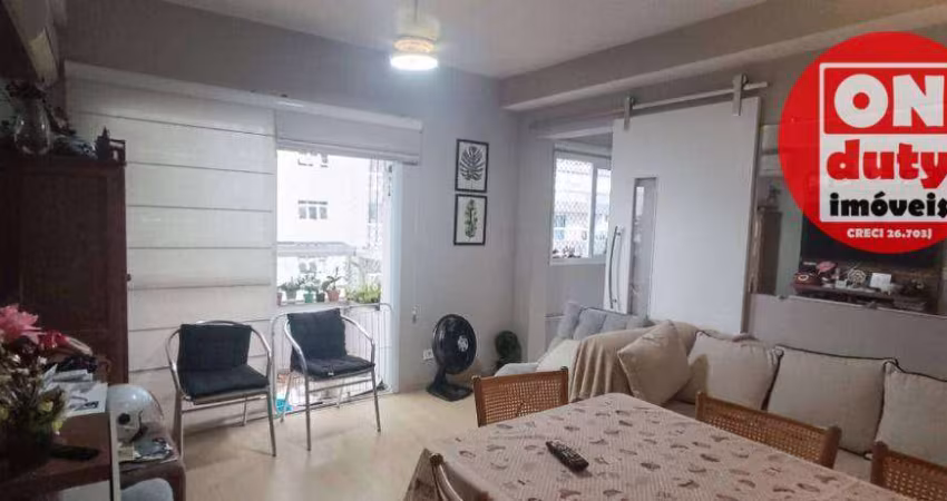 Apartamento à venda, 72 m² por R$ 740.000 - José Menino - Santos/SP