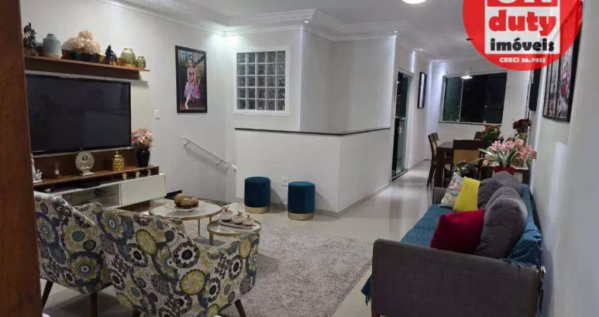 Casa com 3 dormitórios à venda, 161 m² por r$ 995.000,00 - embaré - santos/sp
